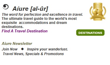 Aíure - The word for perfection and excellence in travel